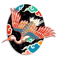Uçan Turna (Japon) Metal Tablo