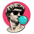 Güneş Gözlüklü David – Sakız (Pop Art) Metal Tablo