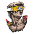 Sünger Bob'lu David (Pop Art) Metal Tablo