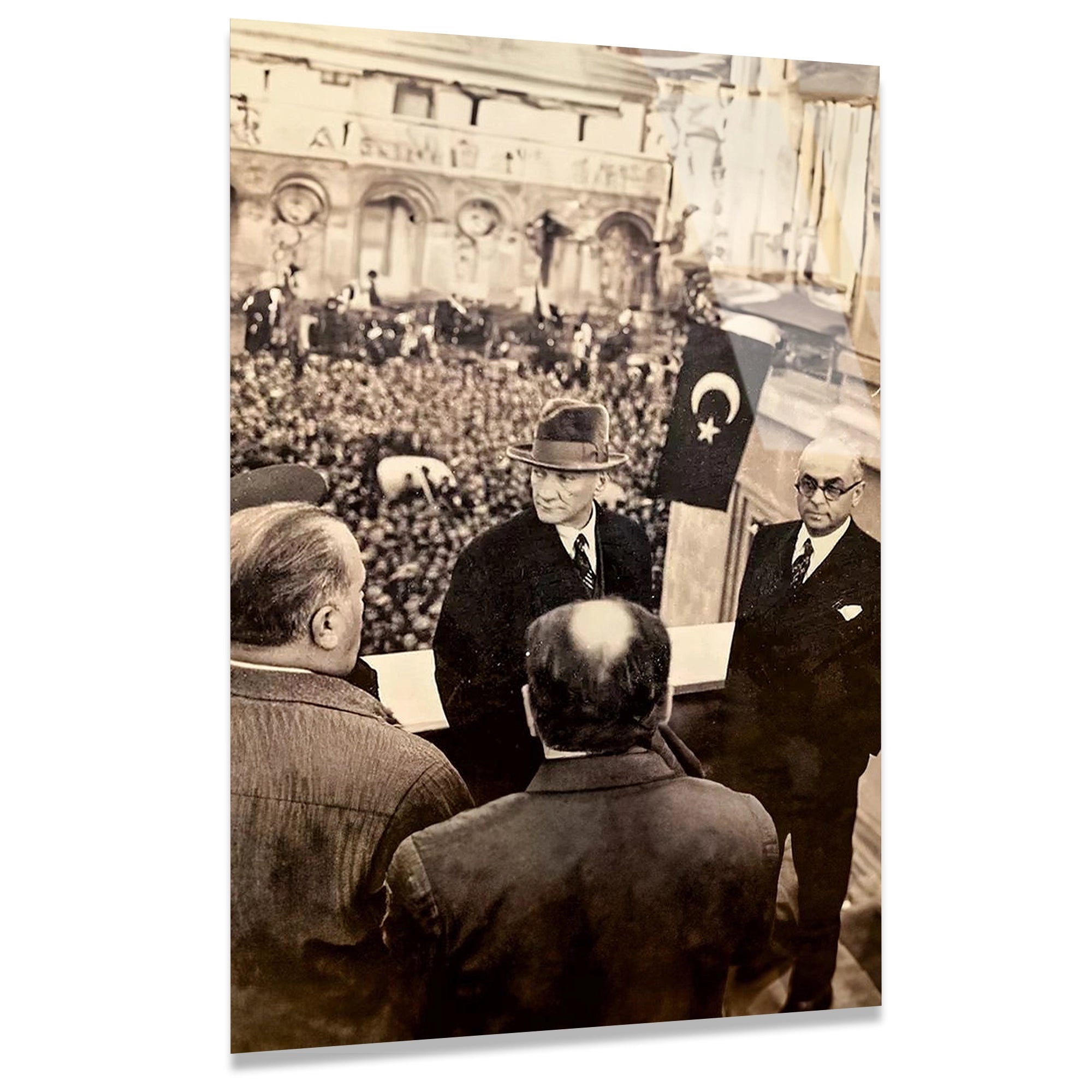 ATATÜRK MEYDANDA HİTAP - CAM TABLO - DEG0593