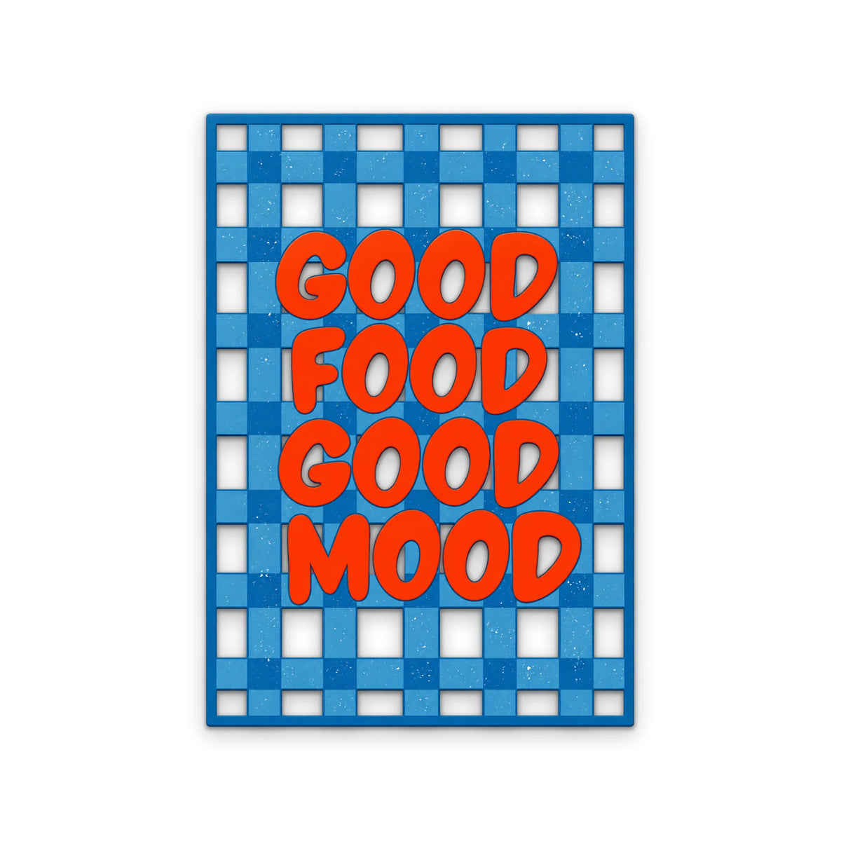 Good Food Good Mood Tabelası Metal Tablo DEC0364