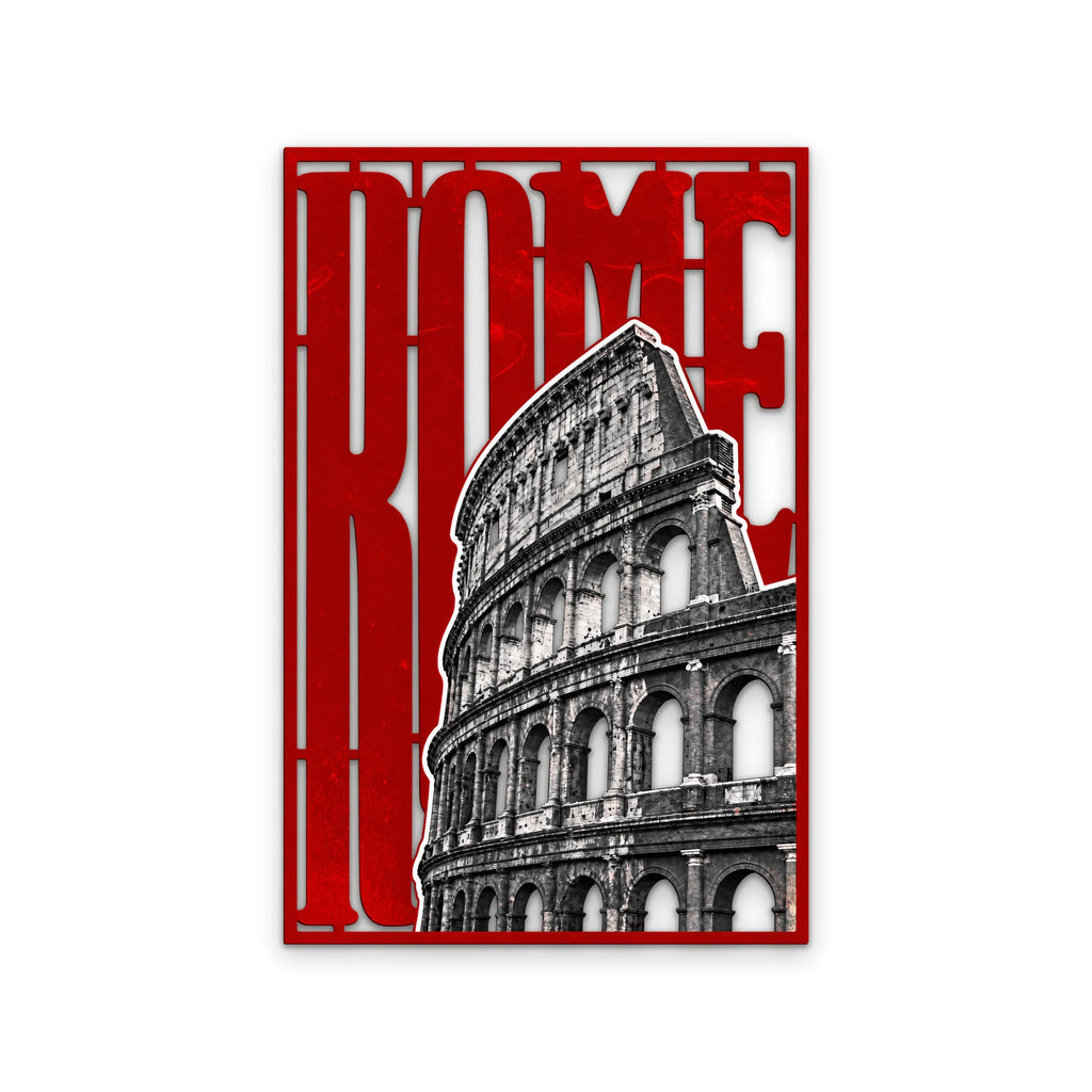 Roma Kolezyumu Metal Tablo DEC0365