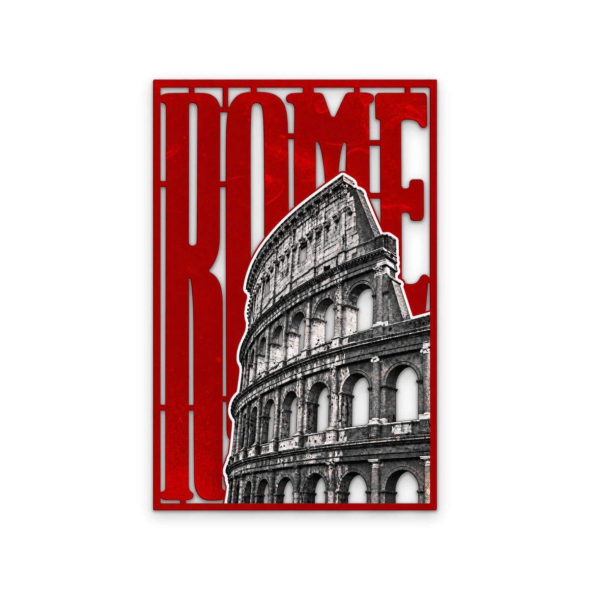 Roma Kolezyumu Metal Tablo DEC0365