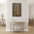 Leopar Anne ve Yavrusu Metal Tablo DEC0499