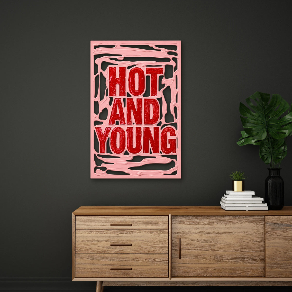 Hot and Young Metal Tablo DEC0523