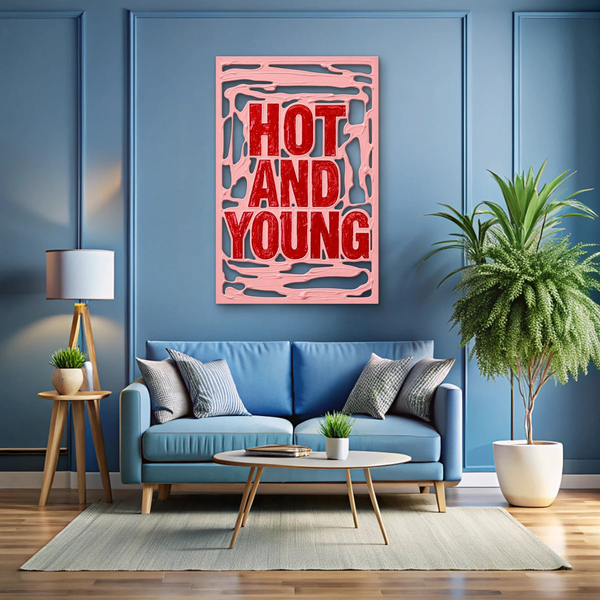 Hot and Young Metal Tablo DEC0523