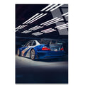 BMW M3 Cam Tablo – Klasik Spor Araba Duvar Dekoru - DEG0645