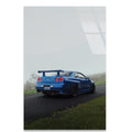 Nissan Skyline GTR Cam Tablo – JDM Spor Araba Duvar Dekoru - DEG0651