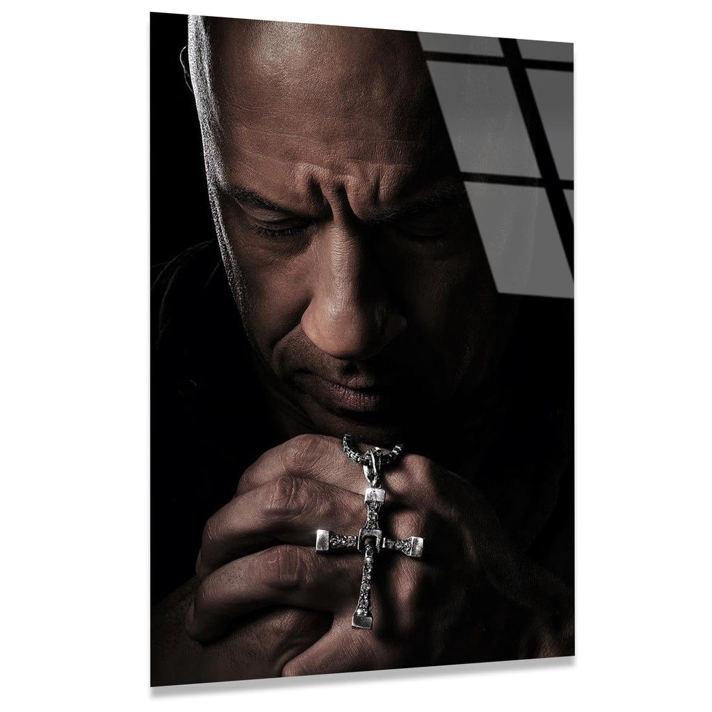 Dominic Toretto Cam Tablo – Hızlı ve Öfkeli Temalı Duvar Dekoru - DEG0675