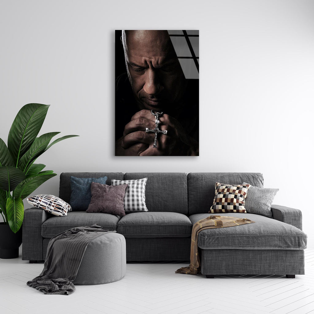 Dominic Toretto Cam Tablo – Hızlı ve Öfkeli Temalı Duvar Dekoru - DEG0675