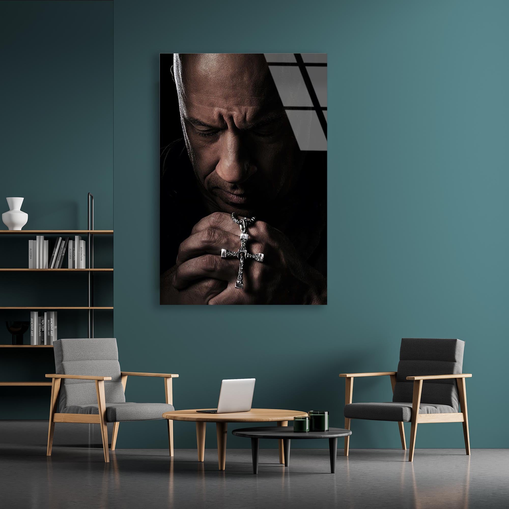 Dominic Toretto Cam Tablo – Hızlı ve Öfkeli Temalı Duvar Dekoru - DEG0675