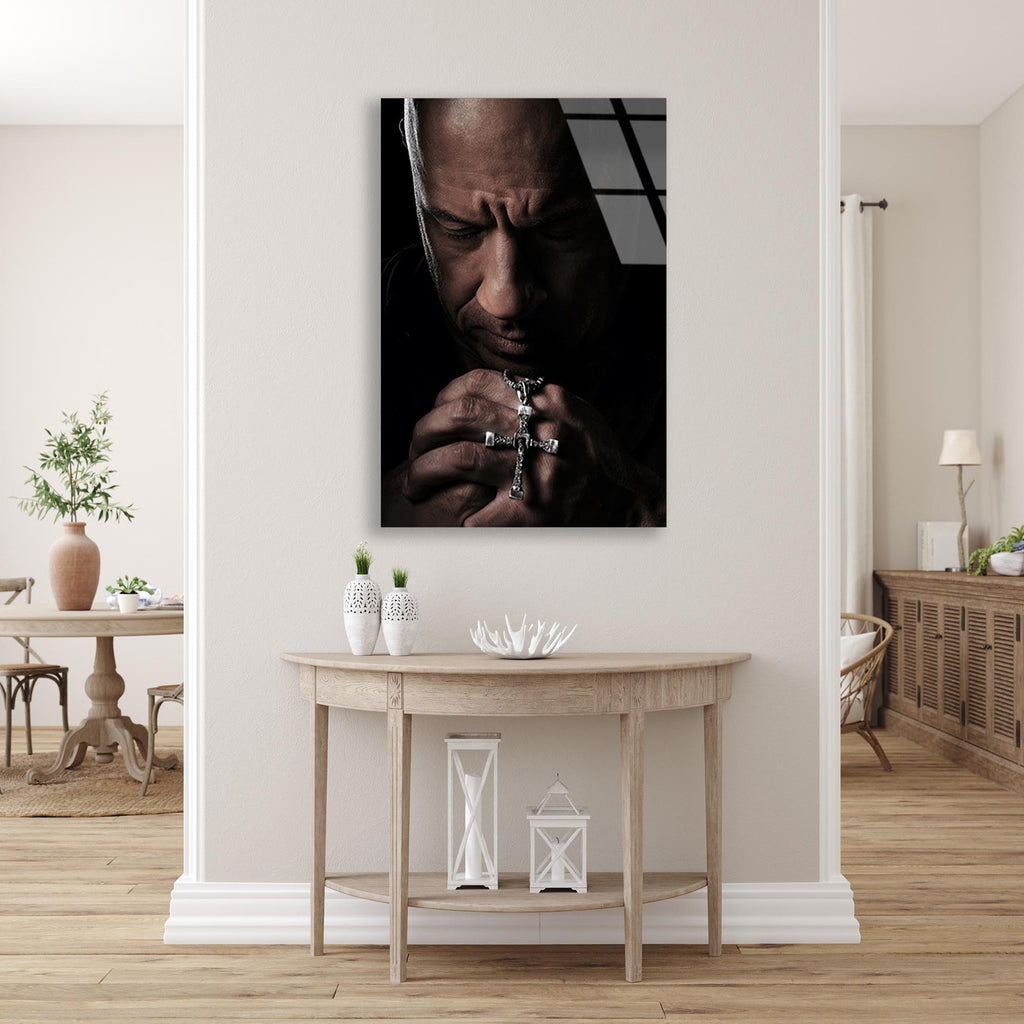 Dominic Toretto Cam Tablo – Hızlı ve Öfkeli Temalı Duvar Dekoru - DEG0675