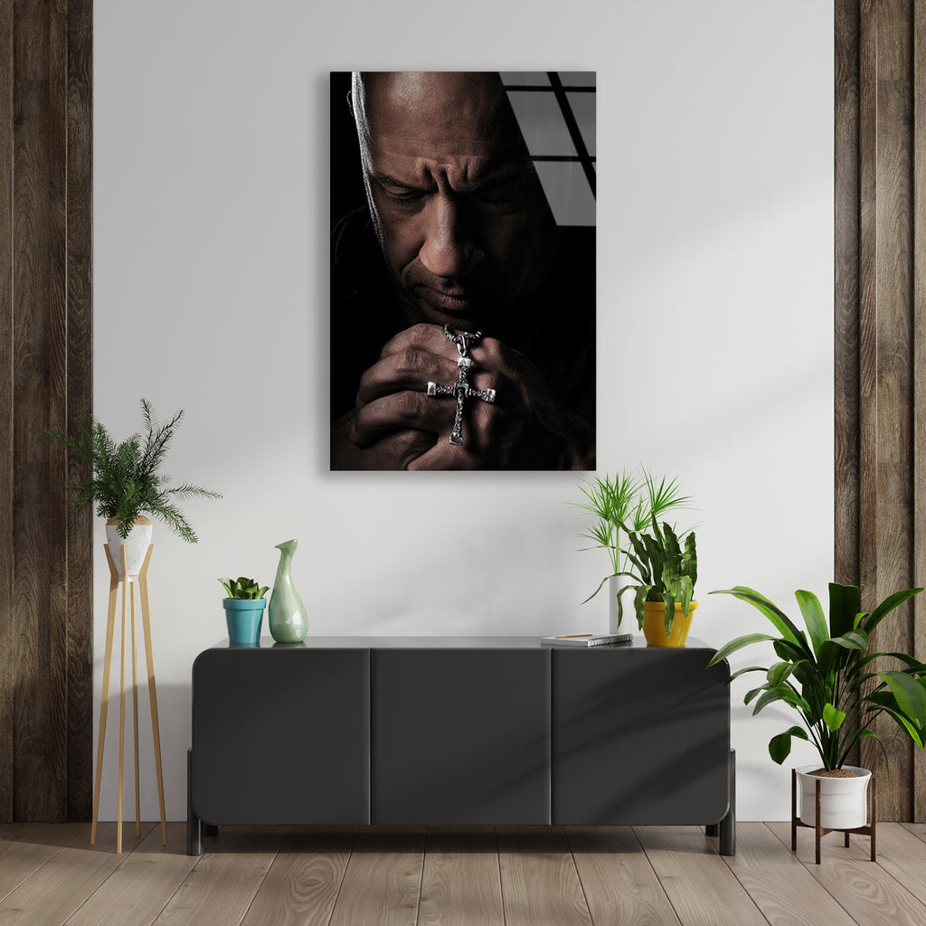 Dominic Toretto Cam Tablo – Hızlı ve Öfkeli Temalı Duvar Dekoru - DEG0675
