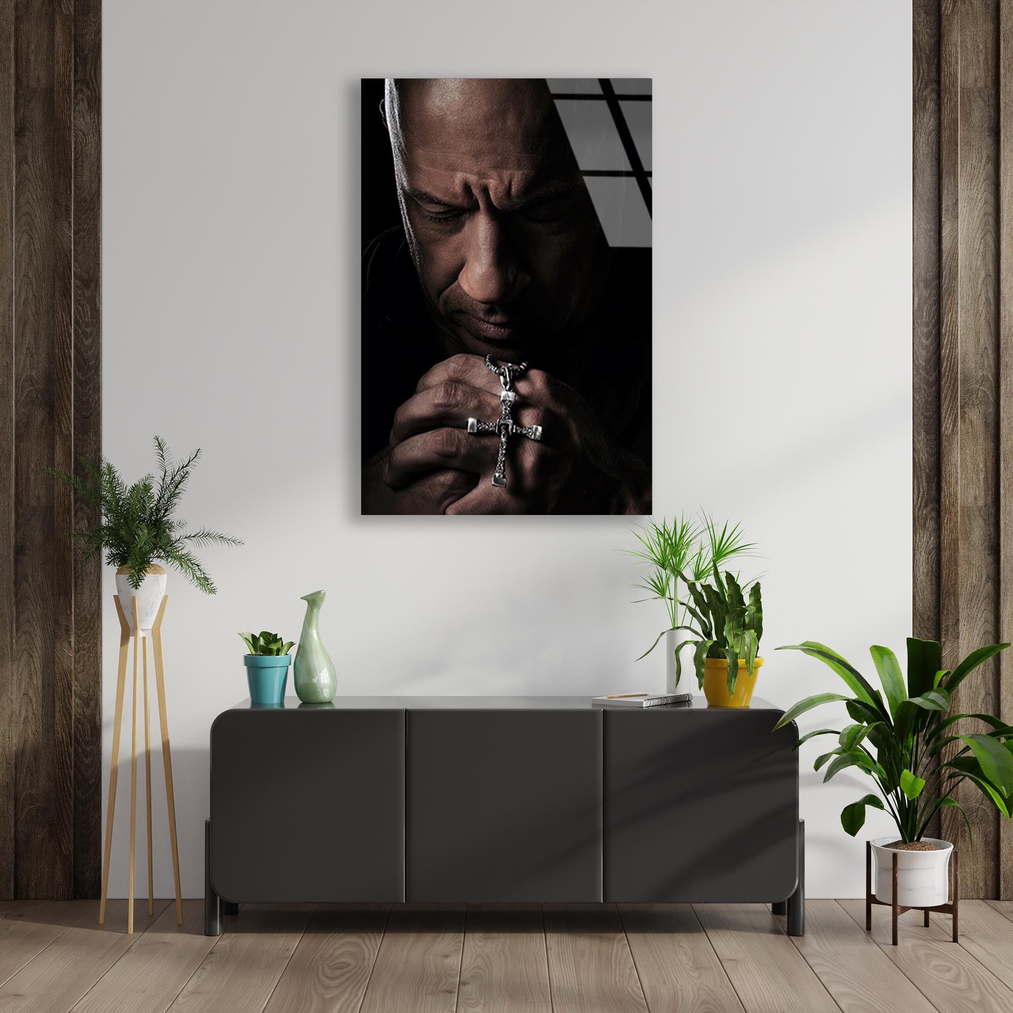 Dominic Toretto Cam Tablo – Hızlı ve Öfkeli Temalı Duvar Dekoru - DEG0675