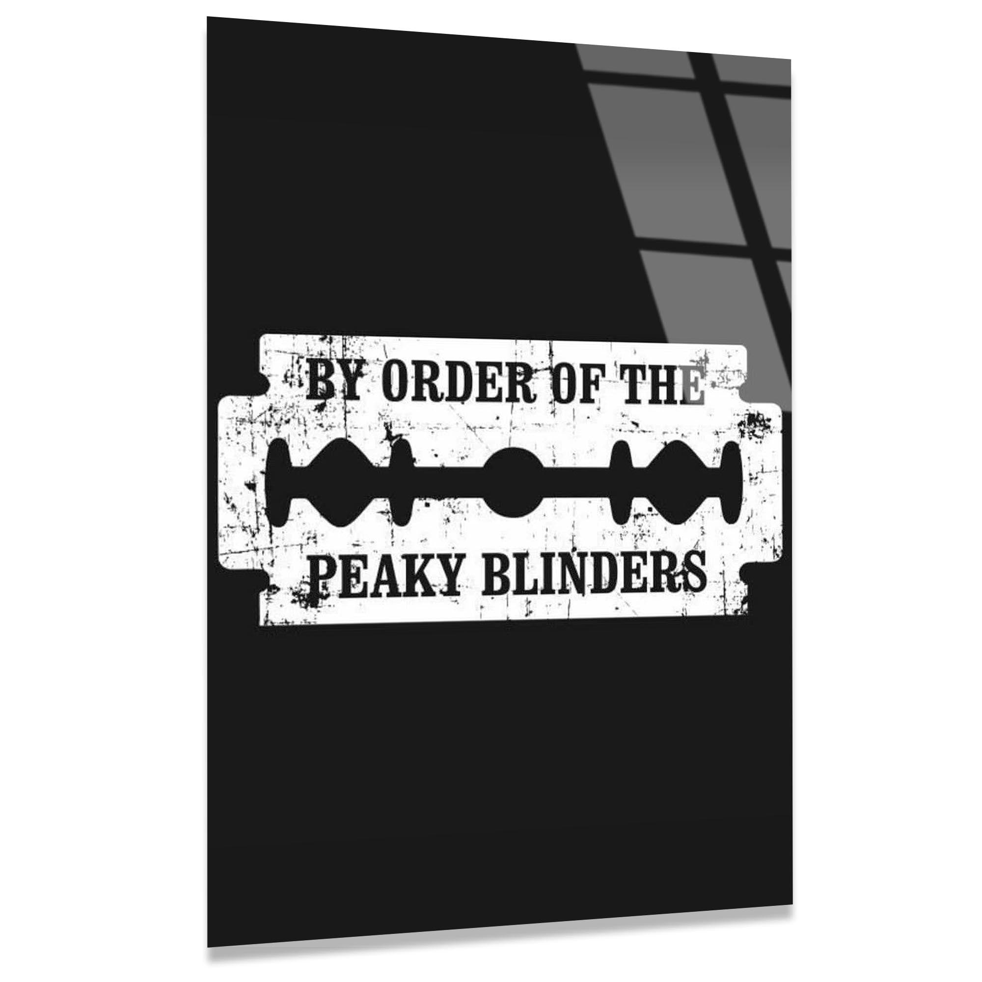 Peaky Blinders Cam Tablo – Dizi Temalı Duvar Dekoru - DEG0678