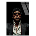 Scarface Portre Cam Tablo – Efsane Film Temalı Duvar Dekoru - DEG0679