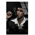 Scarface Klasik Cam Tablo – Efsane Film Temalı Duvar Dekoru - DEG0681