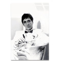 Scarface Sanatsal Cam Tablo – Efsane Film Temalı Duvar Dekoru - DEG0683