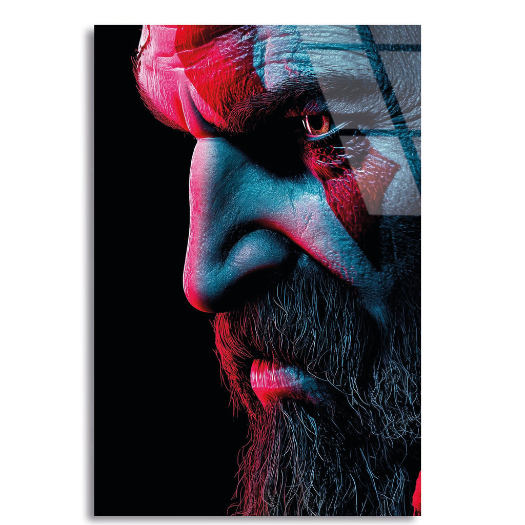 God of War Cam Tablo – Oyun Temalı Duvar Dekoru - DEG0714