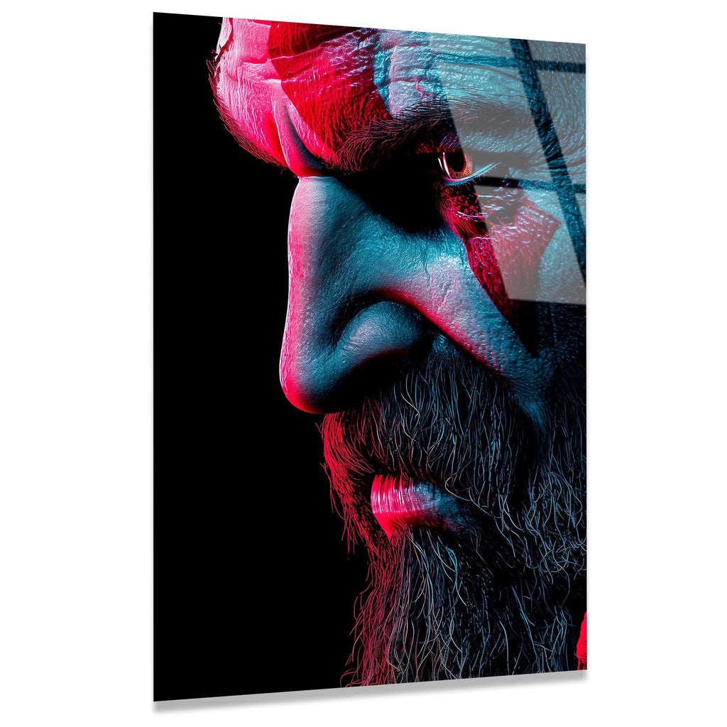 God of War Cam Tablo – Oyun Temalı Duvar Dekoru - DEG0714