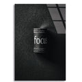 Focus Para Cam Tablo – Motivasyon Temalı Duvar Dekoru - DEG0717