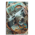 Vintage Makine Cam Tablo – Nostaljik Sanat Duvar Dekoru - DEG0736