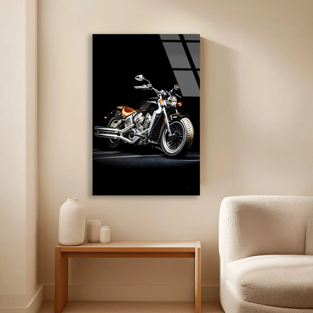 KROM CRUISER MOTOSİKLET STÜDYO - CAM TABLO - DEG0494