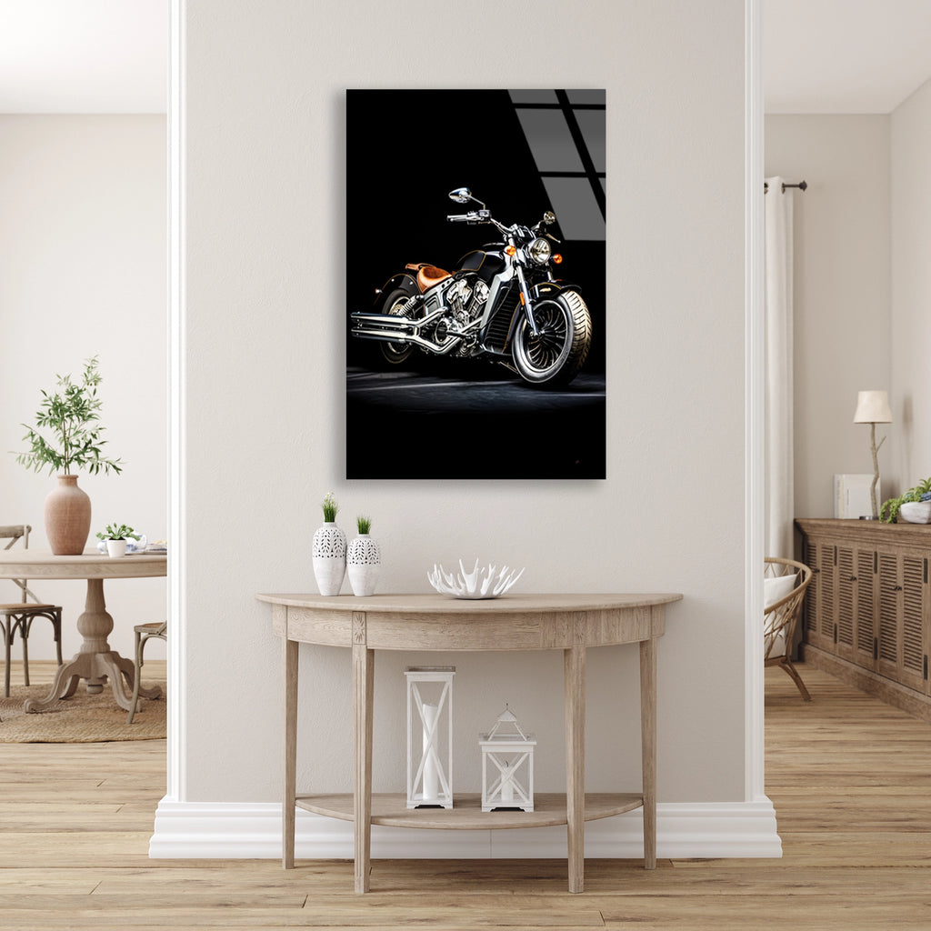 KROM CRUISER MOTOSİKLET STÜDYO - CAM TABLO - DEG0494