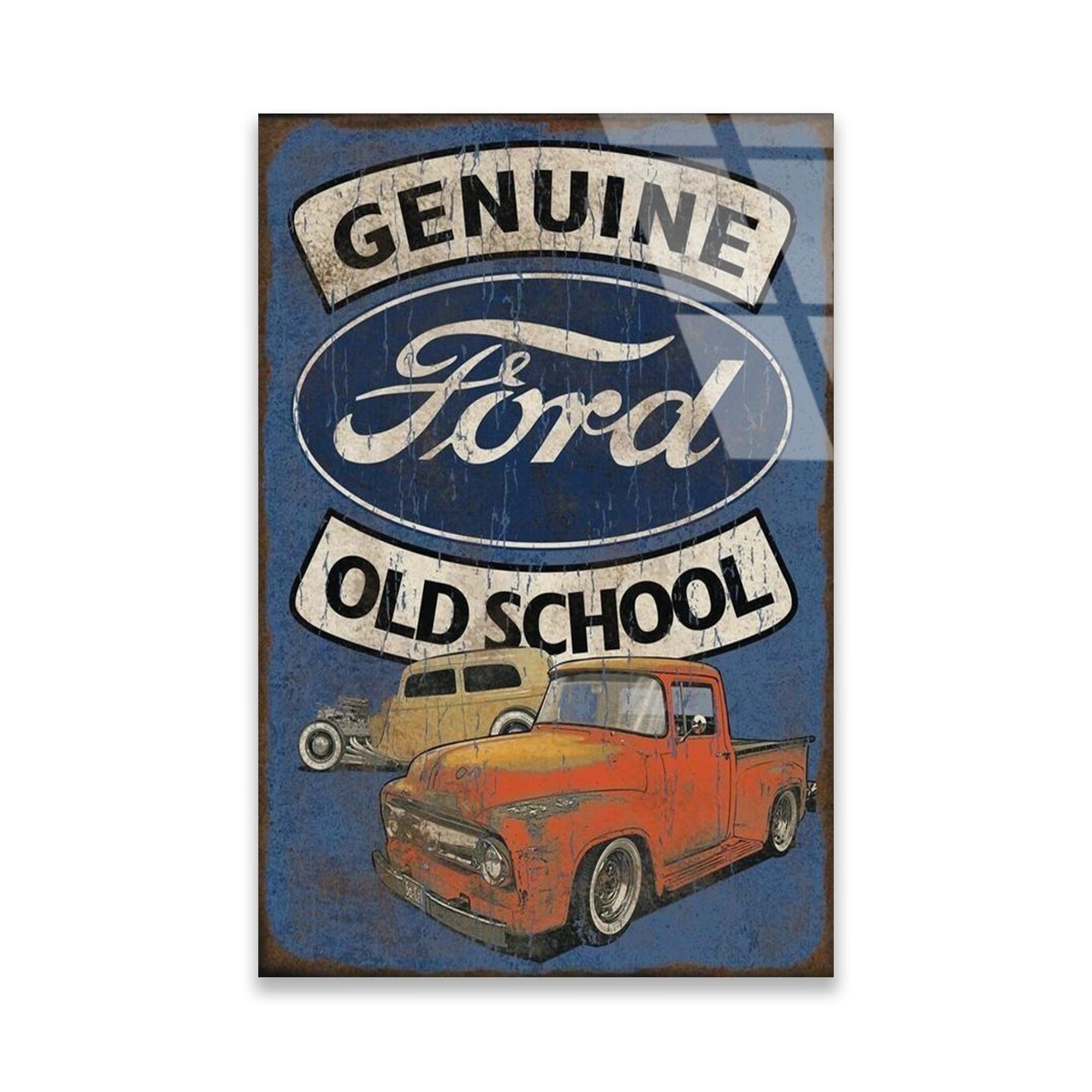 GENUINE FORD OLD SCHOOL PICKUP - CAM TABLO - DEG0503