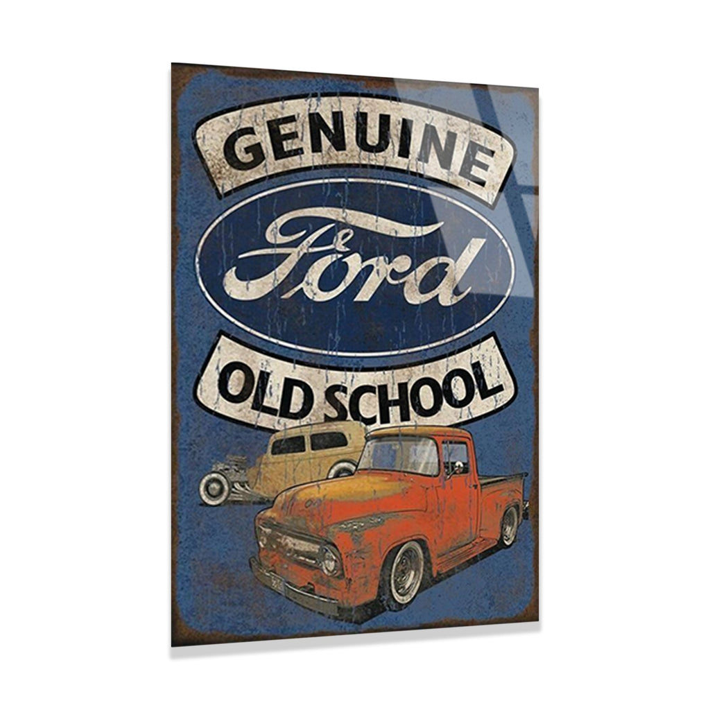 GENUINE FORD OLD SCHOOL PICKUP - CAM TABLO - DEG0503