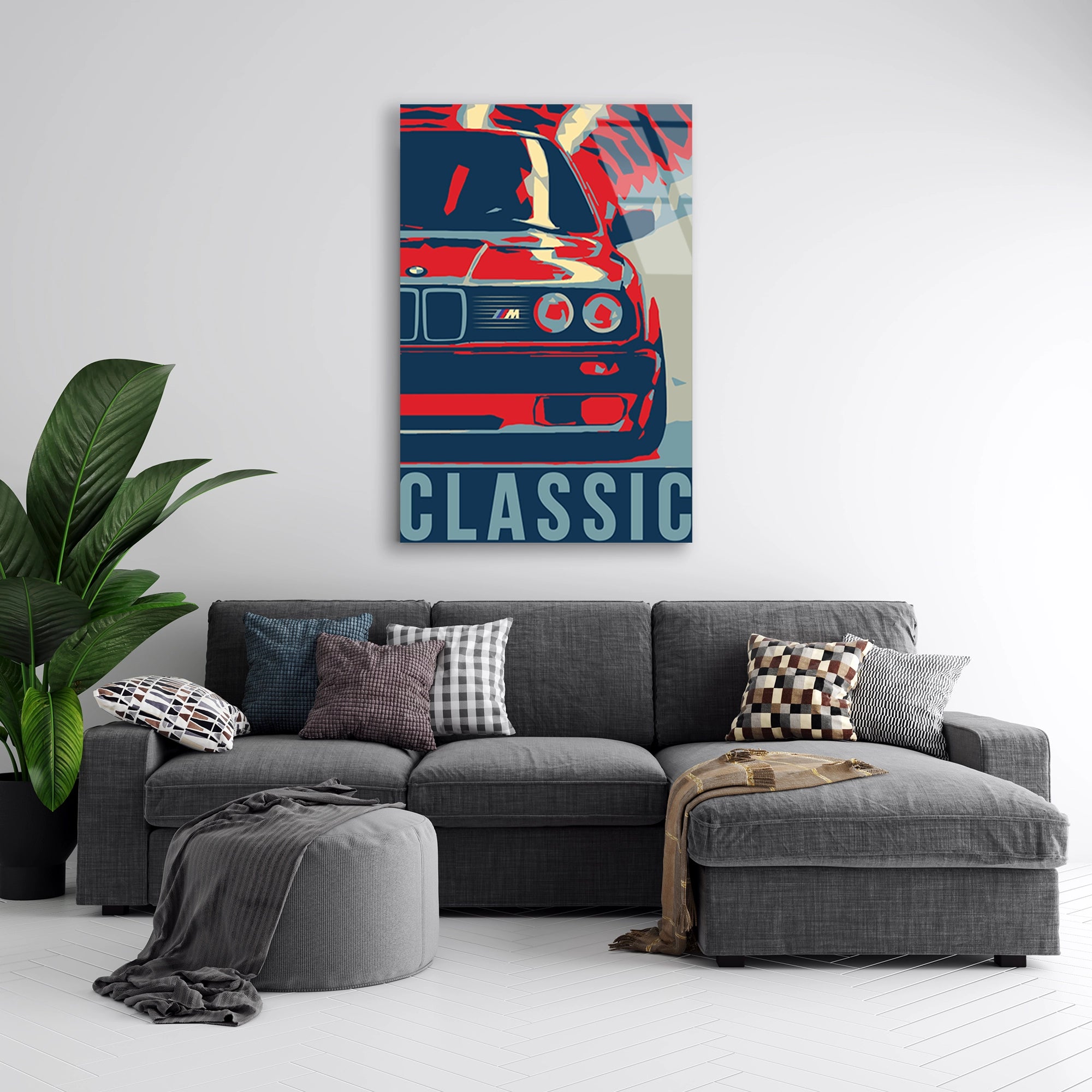 BMW M CLASSIC POP ART - CAM TABLO - DEG0506