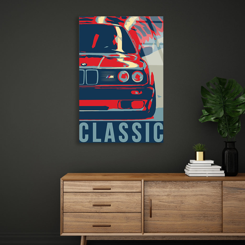 BMW M CLASSIC POP ART - CAM TABLO - DEG0506