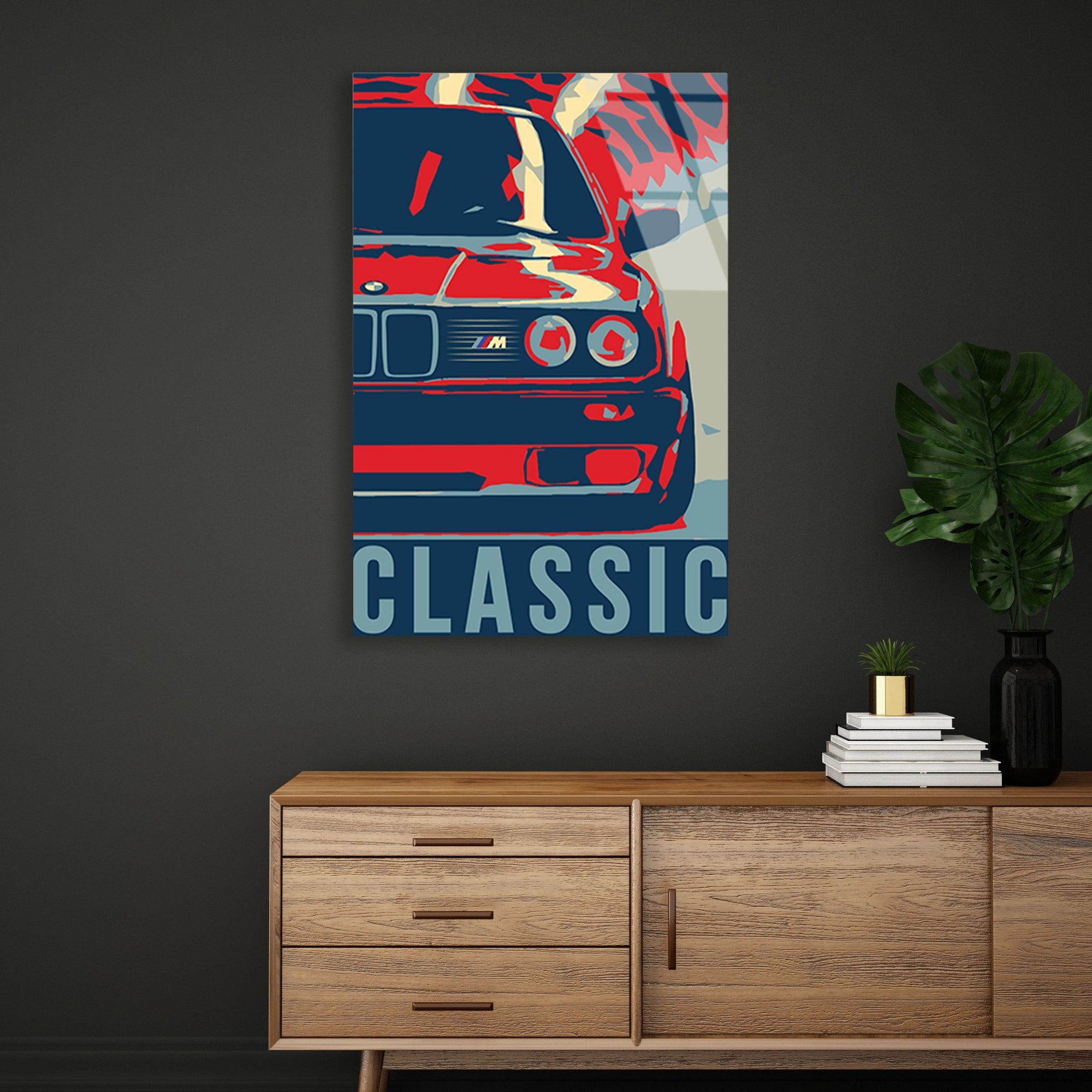 BMW M CLASSIC POP ART - CAM TABLO - DEG0506