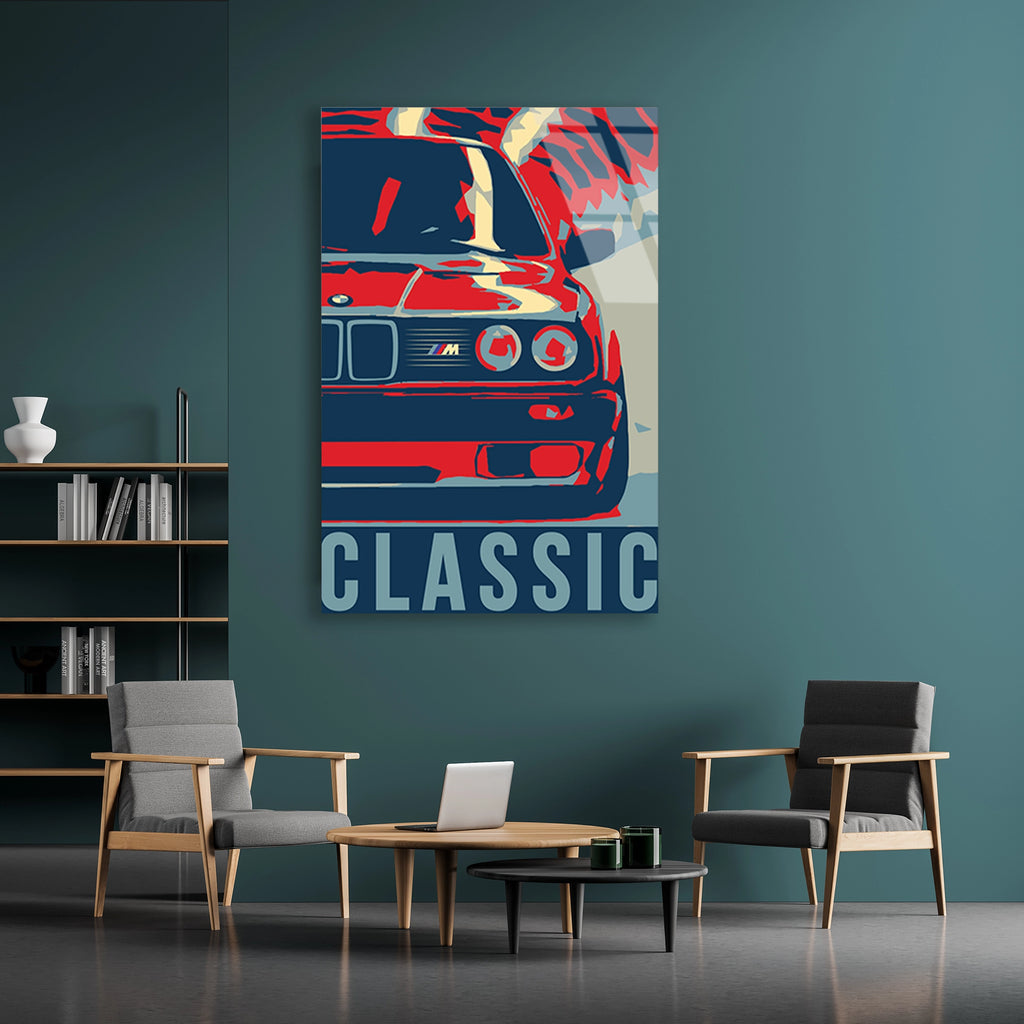 BMW M CLASSIC POP ART - CAM TABLO - DEG0506