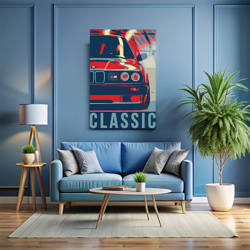 BMW M CLASSIC POP ART - CAM TABLO - DEG0506