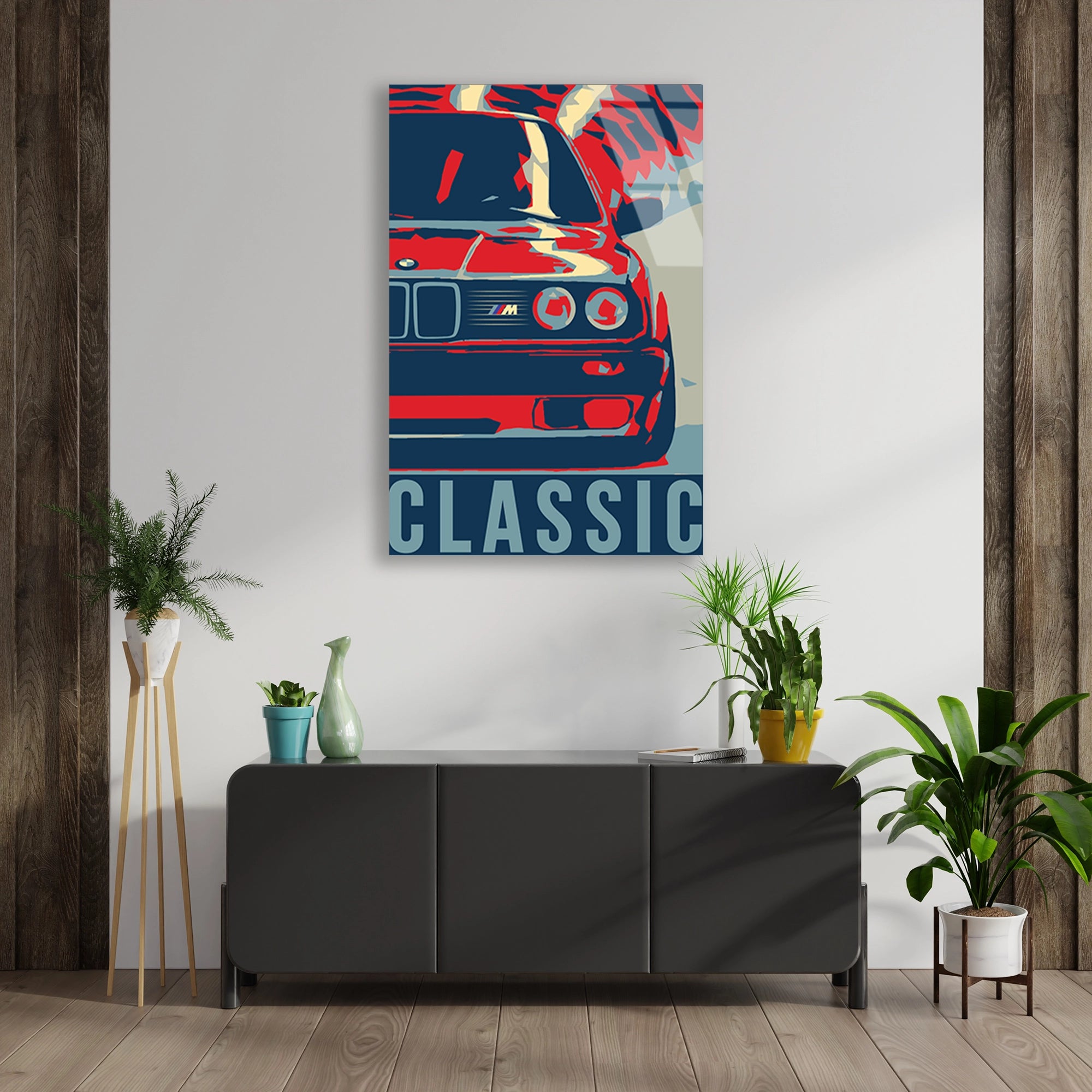BMW M CLASSIC POP ART - CAM TABLO - DEG0506