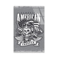 CLASSIC AMERICAN CHOPPER KURUKAFA - CAM TABLO - DEG0511