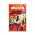MONACO GRAND PRIX 1930 VINTAGE POSTER - CAM TABLO - DEG0513