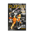 LOLA & BUGS PLAYBOY KAPAK POP ART - CAM TABLO - DEG0525