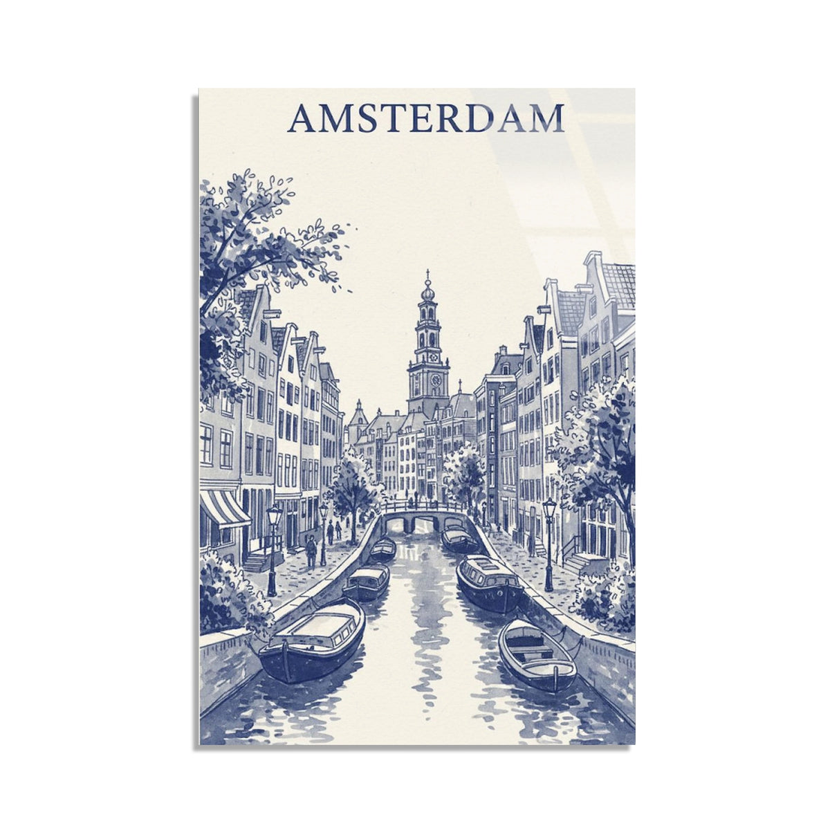 Amsterdam Kanal Cam Tablo