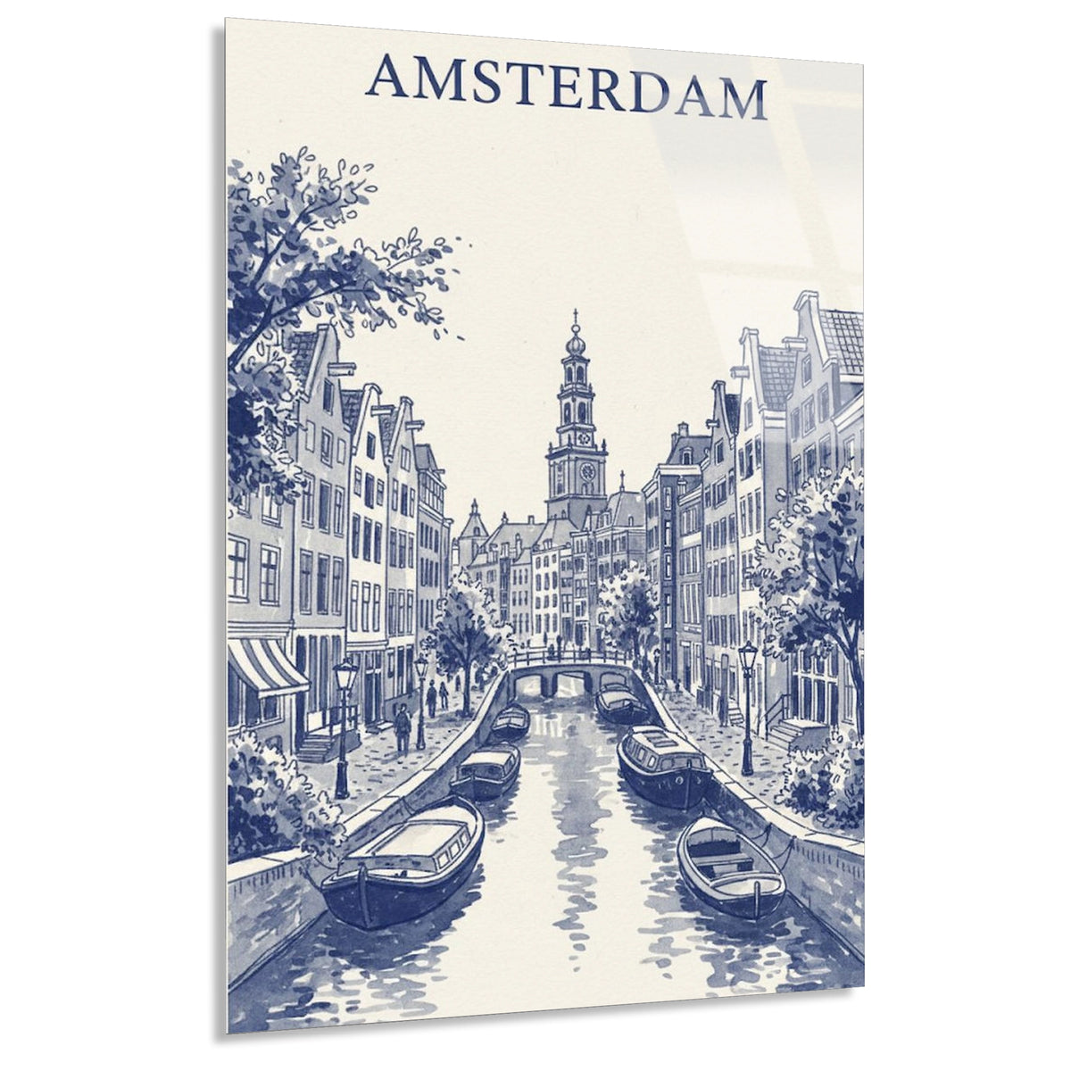 Amsterdam Kanal Cam Tablo