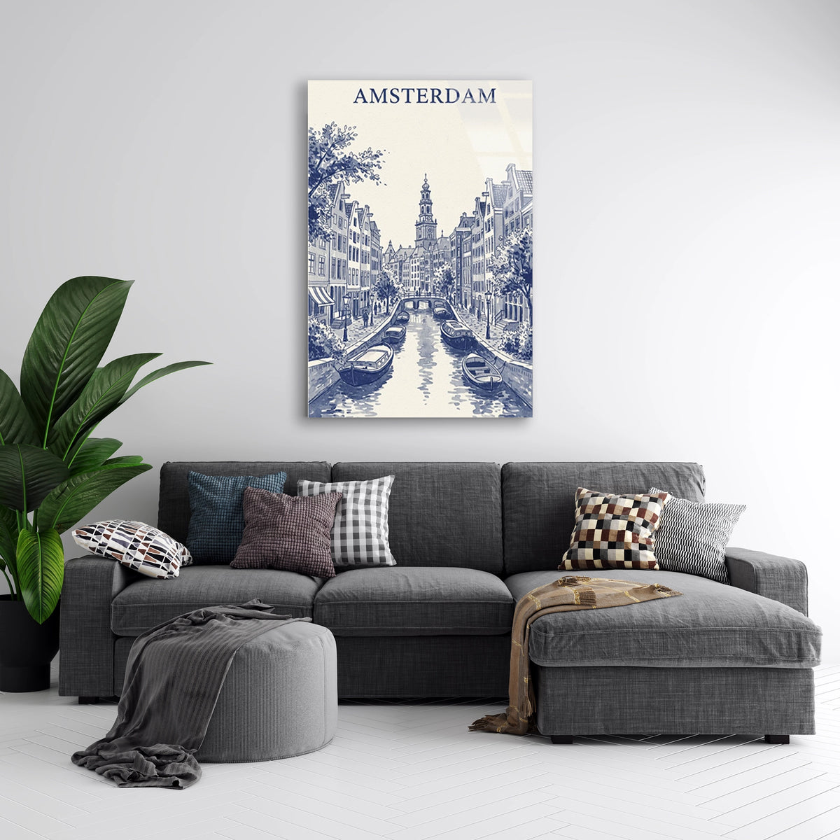 Amsterdam Kanal Cam Tablo