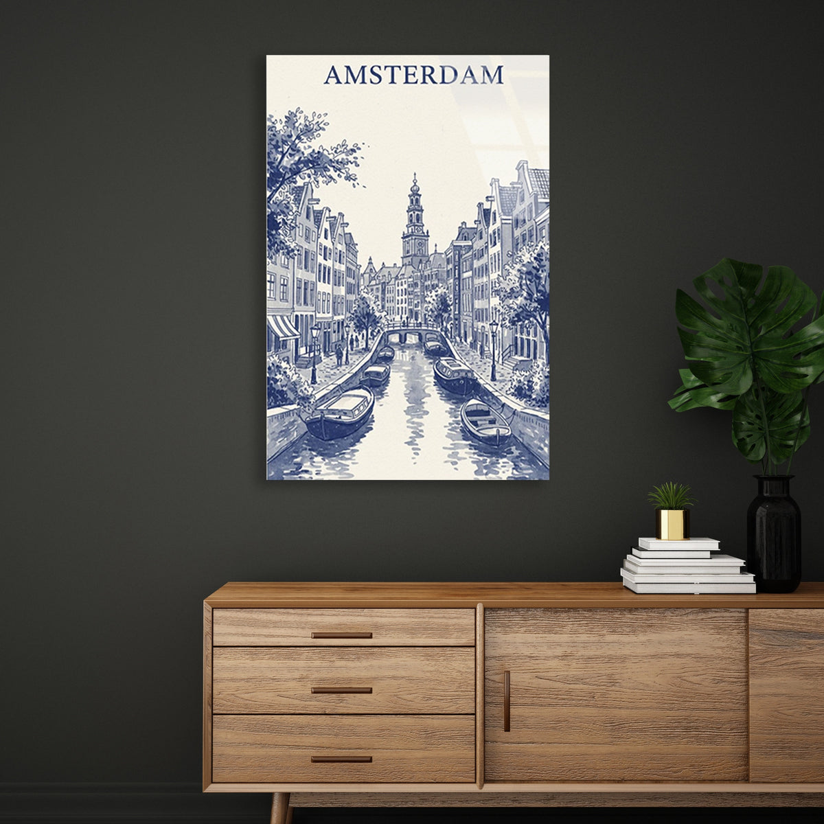 Amsterdam Kanal Cam Tablo