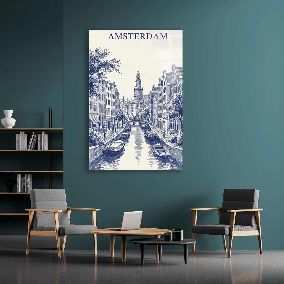 Amsterdam Kanal Cam Tablo