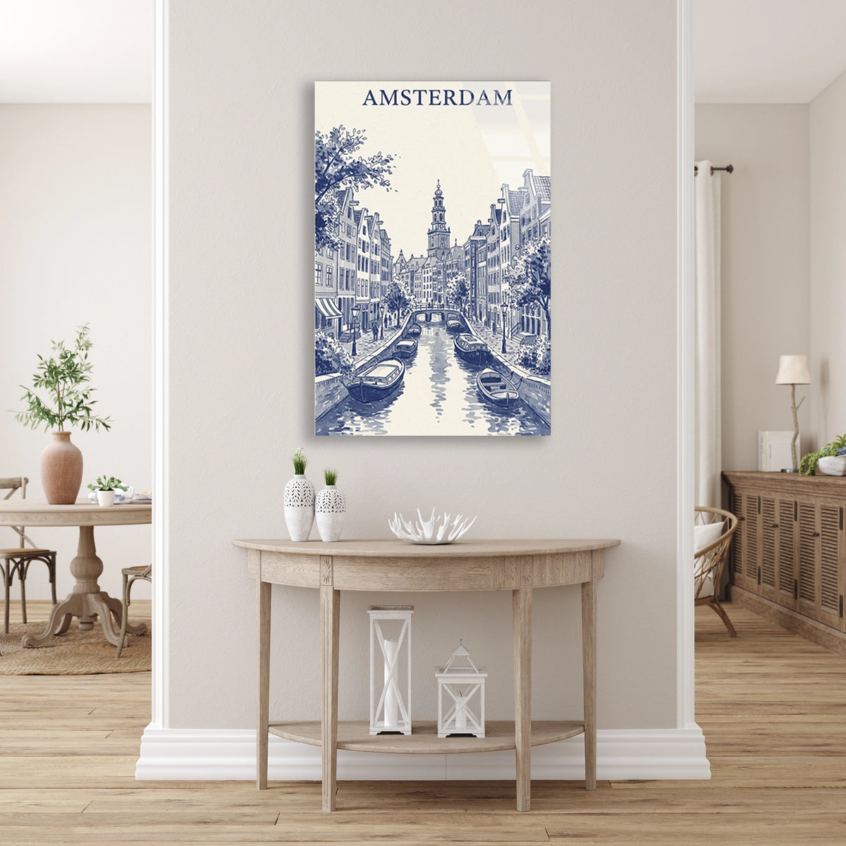 Amsterdam Kanal Cam Tablo