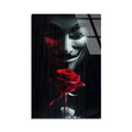 Anonymous Maske Gul Cam Tablo