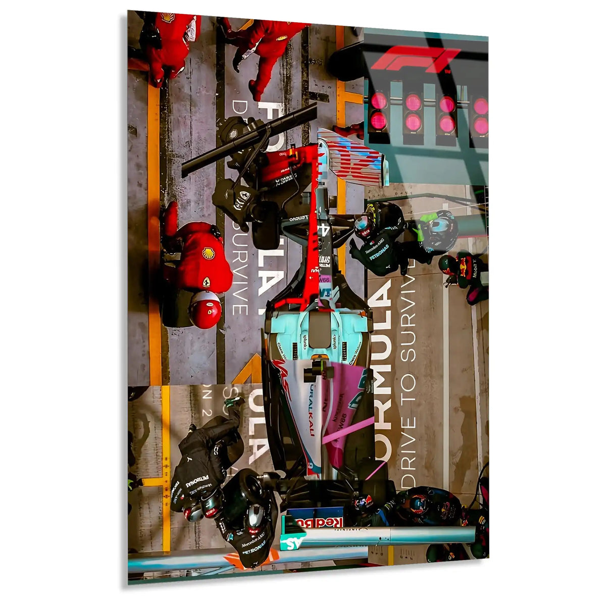 Aston Martin F1 Poster F1 Cam Tablo – Formula 1 Duvar Dekoru - DEG0783