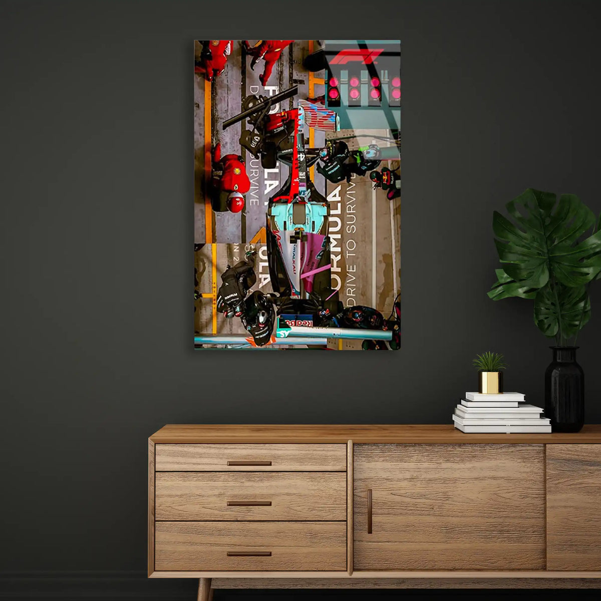Aston Martin F1 Poster F1 Cam Tablo – Formula 1 Duvar Dekoru - DEG0783