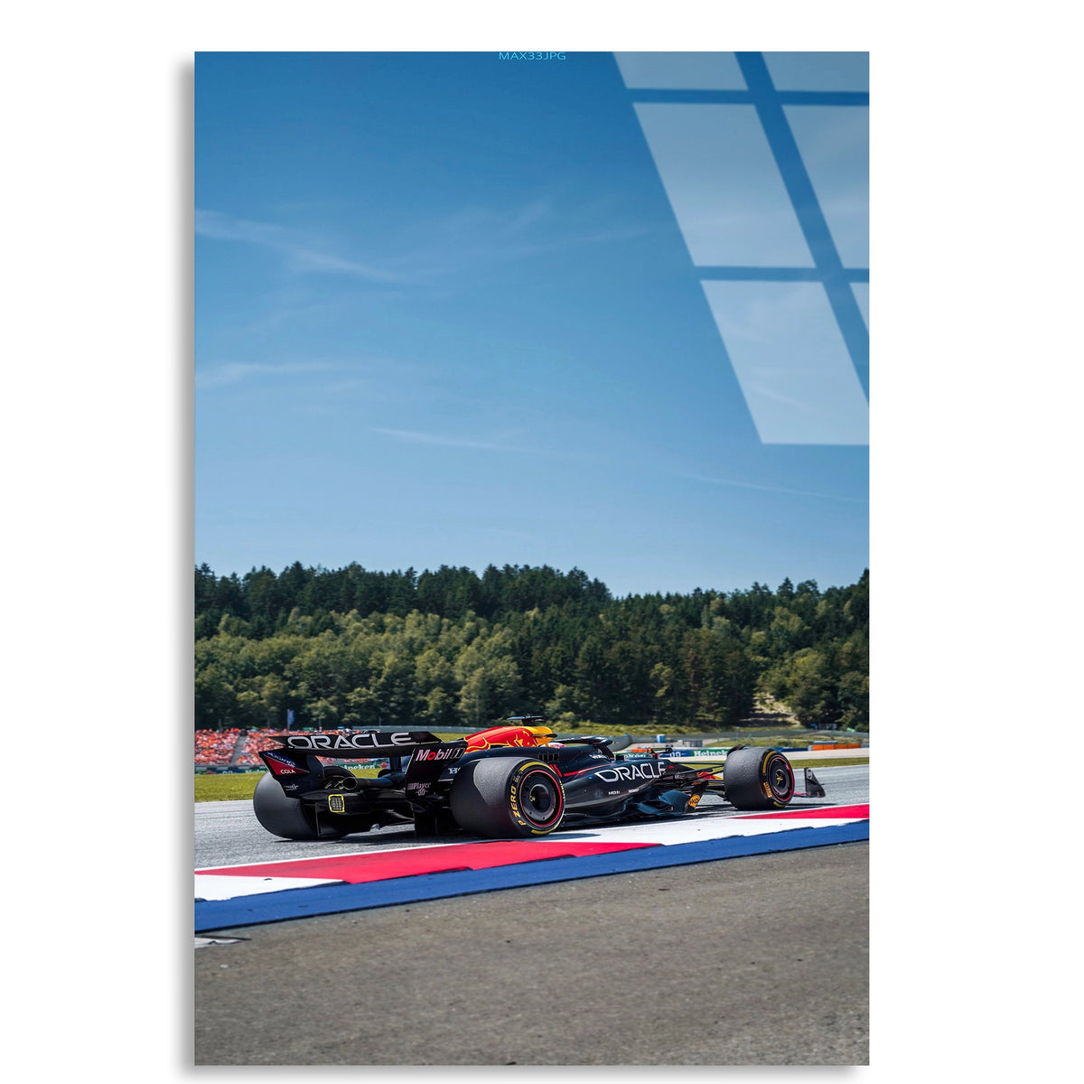Avusturya GP Red Bull F1 Cam Tablo – Formula 1 Duvar Dekoru - DEG0859