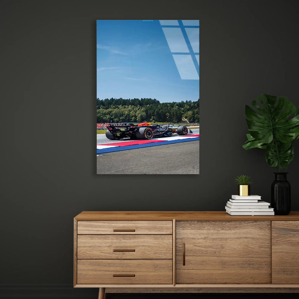 Avusturya GP Red Bull F1 Cam Tablo – Formula 1 Duvar Dekoru - DEG0859